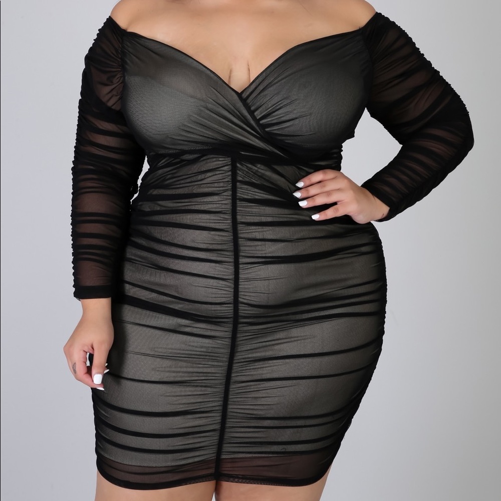 Mora Mesh Dress